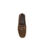Gucci Brune Kalveskinn Bos Taurus Slip-On Loafers