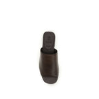 Brunello Cucinelli Brune kalveskinnssandaler (Bos Taurus)