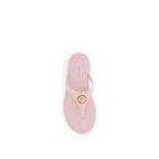Versace flerfargede flip-flops i gummi