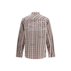 Off-White Multicolor Cotton Pattern Shirt