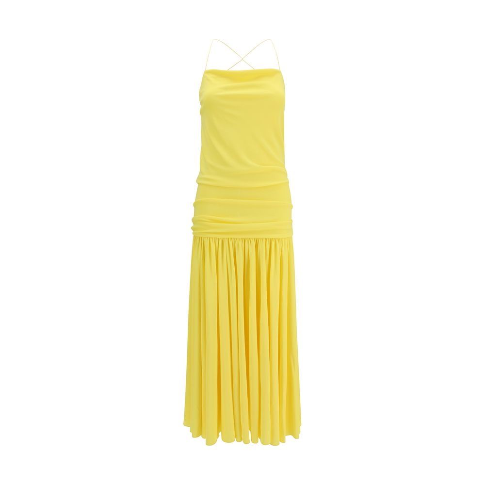 Jacquemus Tofarget Viscose Hverdagskjole