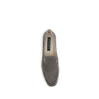 Giorgio Armani grå kalveskinn Bos Taurus slip-on loafers