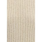 Balmain Beige Cotton Sleeveles Sweater