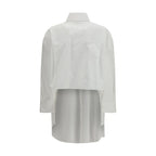 Givenchy hvit bomullsskjorte