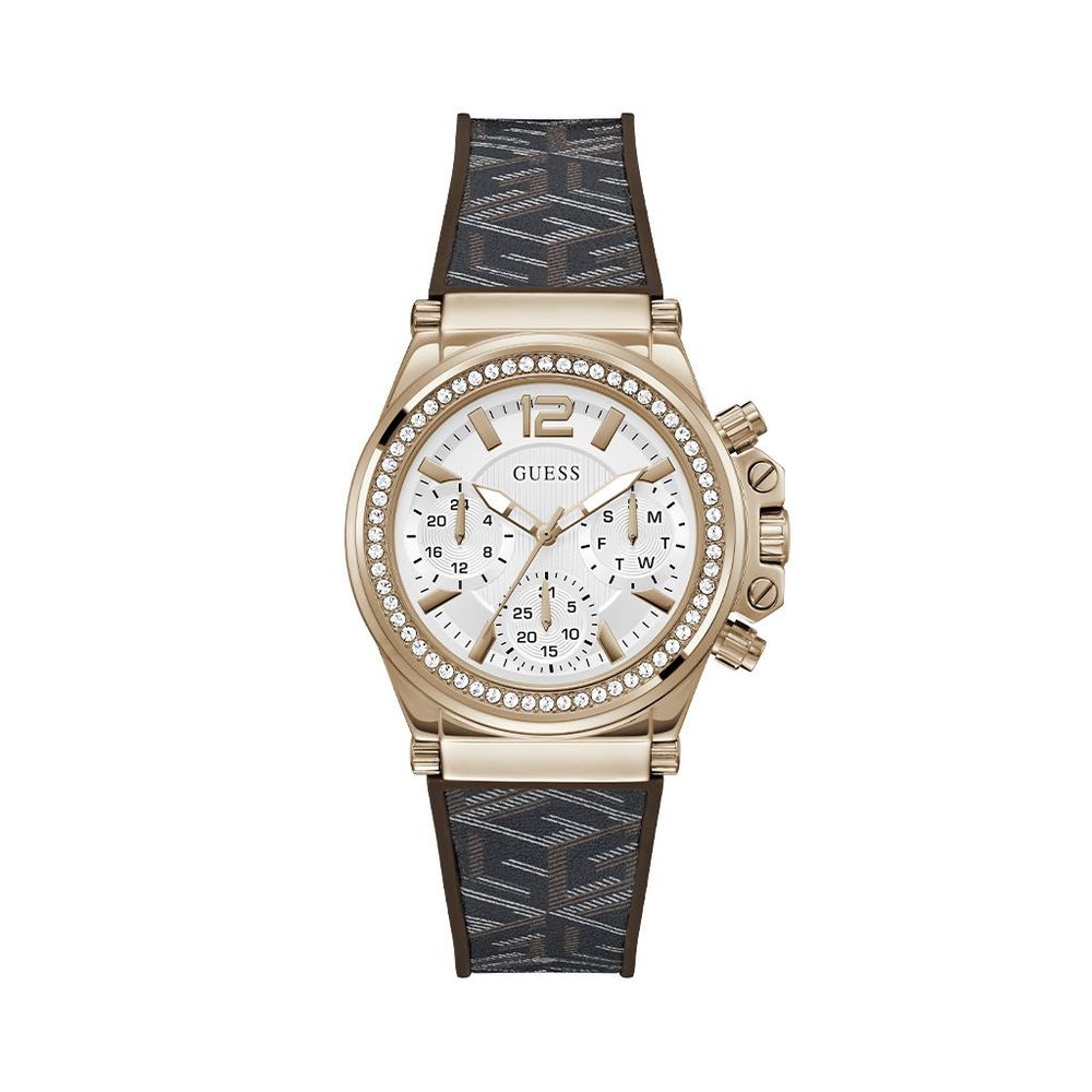 Guess brun syntetisk dressklokke