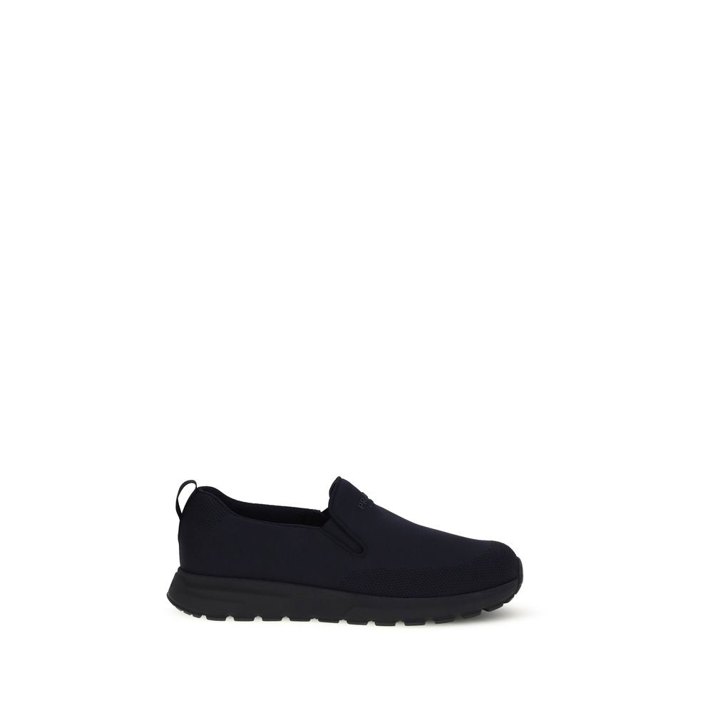 Prada lave sneakers i resirkulert polyamid, blå
