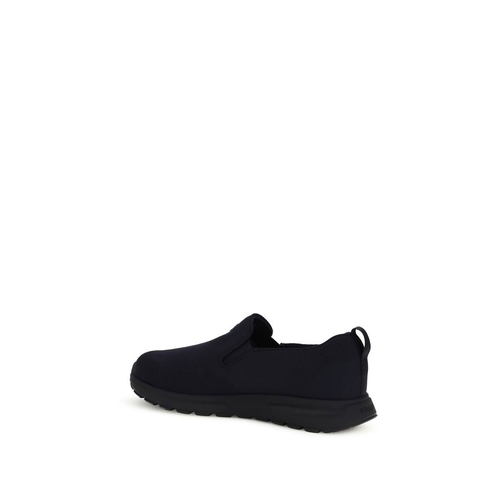 Prada lave sneakers i resirkulert polyamid, blå