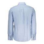 Hugo Boss Azzurro bomullsskjorte for menn