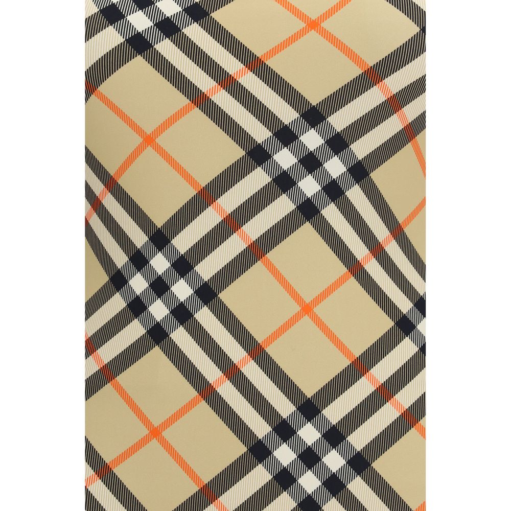 Burberry beige badedrakt i polyamid