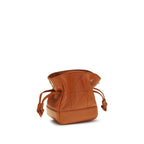 Saint Laurent Orange Lamb Ovis Aries Aries Clutch Bag