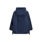 Blå trenchcoat i polyester fra Max Mara