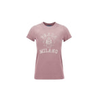 Prada Flerfarget Bomulls-T-skjorte