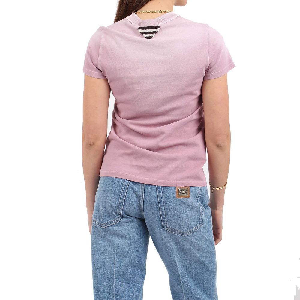 Prada Flerfarget Bomulls-T-skjorte