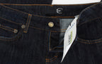 Cavalli blå bomull strecth-jeans med rett passform