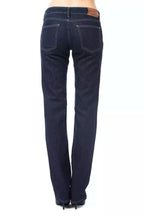 Ungaro Fever Blue Cotton Jeans til dame