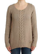 Cavalli Beige strikket ullgenser