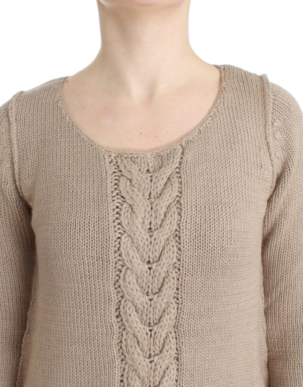 Cavalli Beige strikket ullgenser
