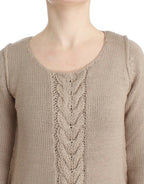 Cavalli Beige strikket ullgenser