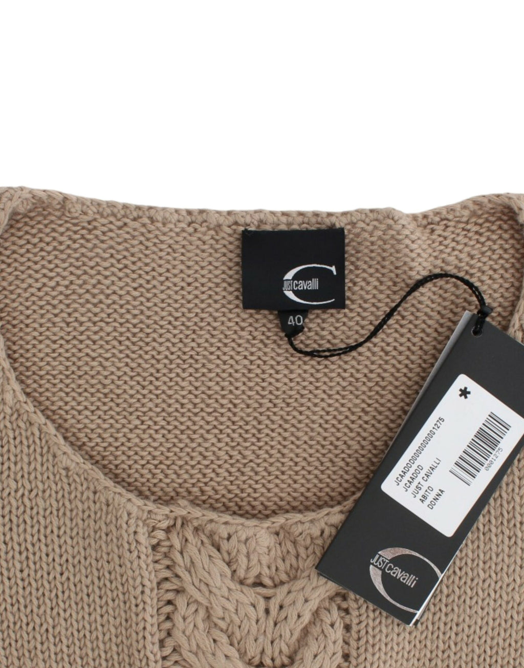 Cavalli Beige strikket ullgenser