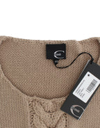 Cavalli Beige strikket ullgenser