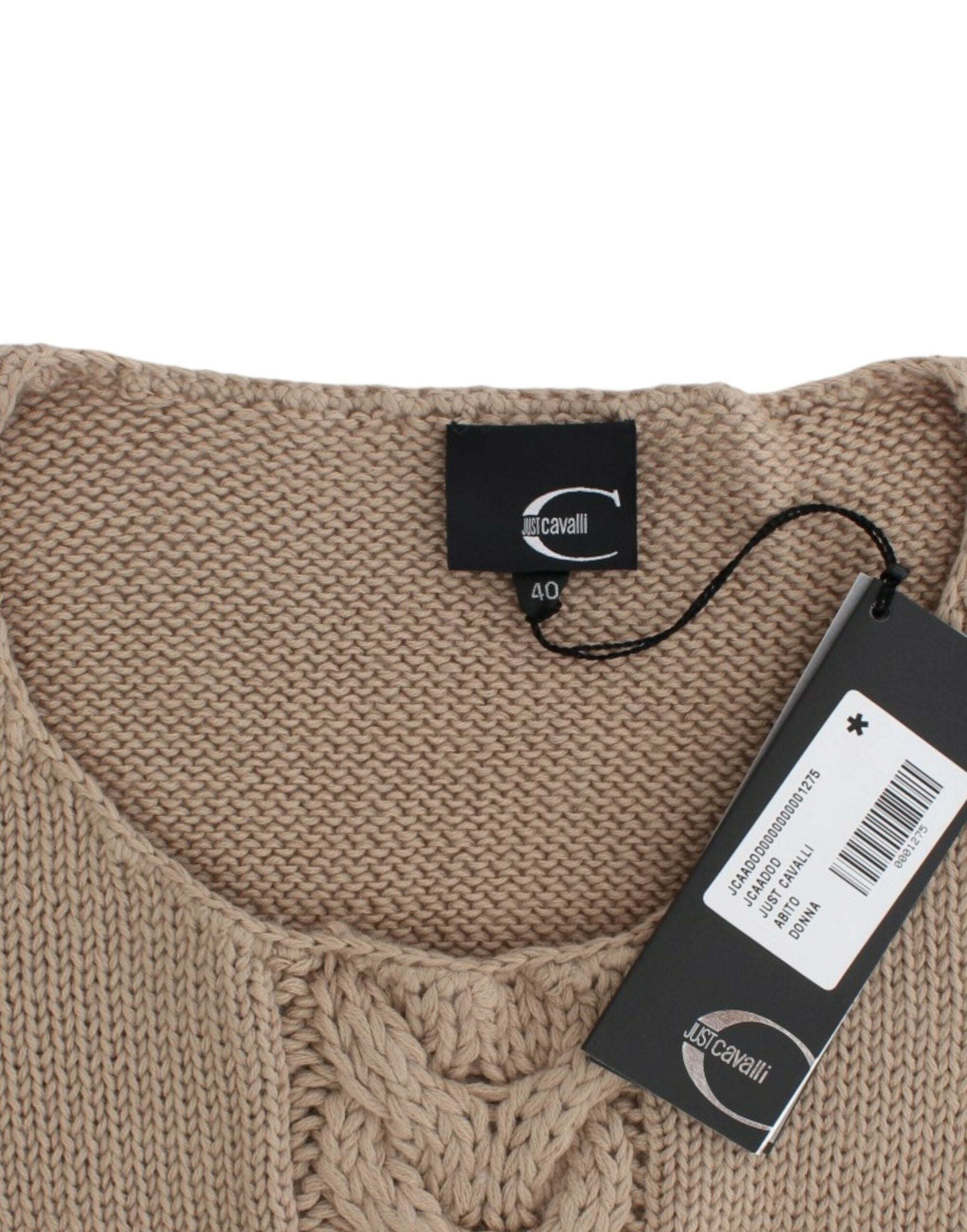 Cavalli Beige strikket ullgenser