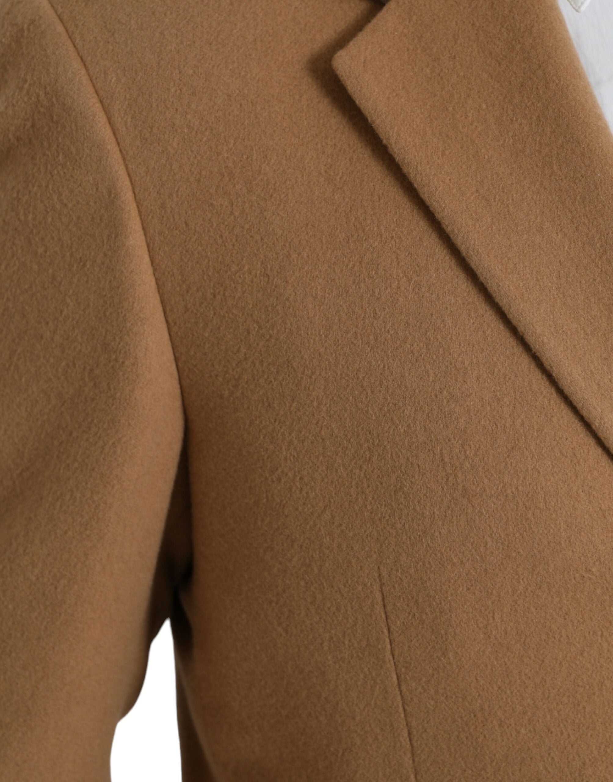 Prada Brun Kasjmir 2-delt Enkeltspente Dress