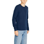 Calvin Klein Blå Genser i Resirkulert Ull
