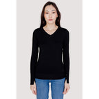 Guess Black Cotton Sweatshirt