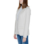 Only Beige Polyester Blazer