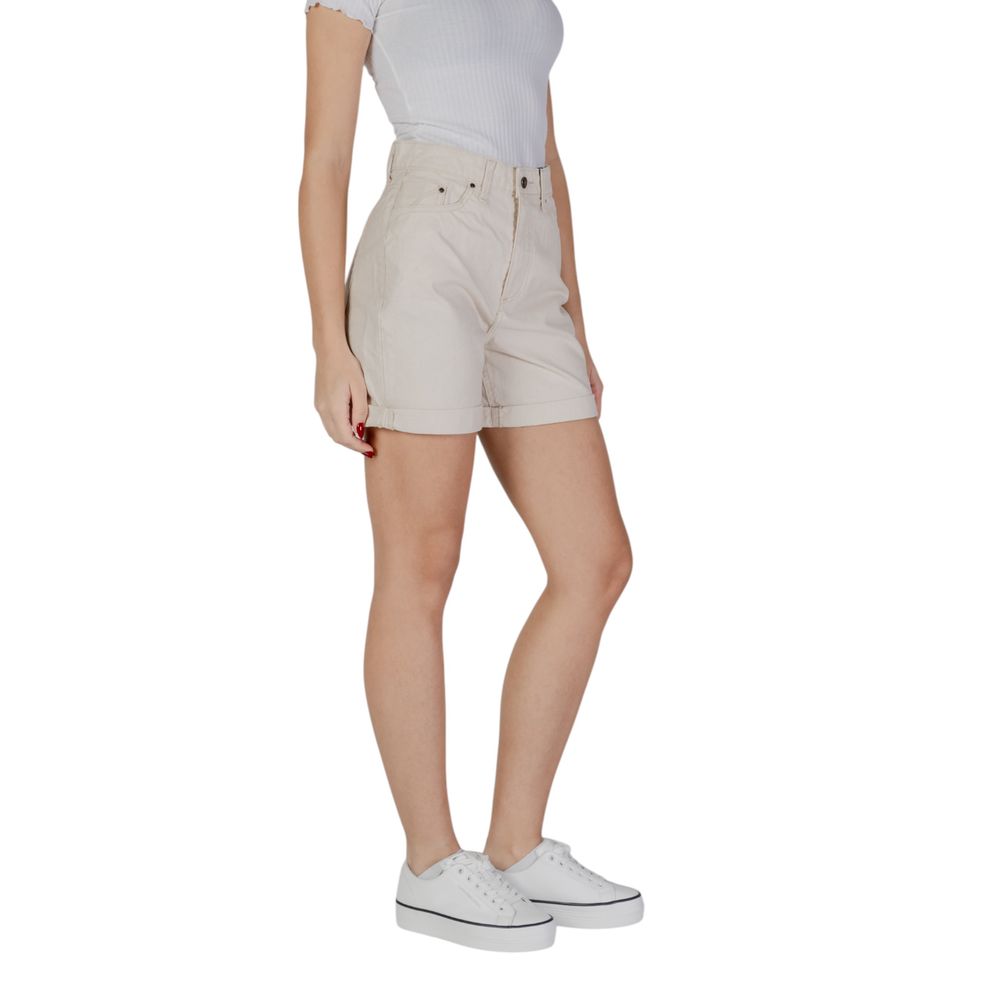 B.Young Beige bomullsshorts