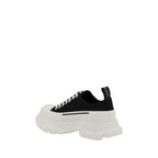 Alexander McQueen Svarte Chunkysneakers i Bomull
