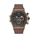 Guess brun syntetisk dressklokke