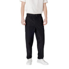 Calvin Klein Jeans Svarte Fritidsbukser i Polyester