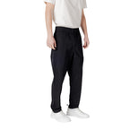 Calvin Klein Jeans Svarte Fritidsbukser i Polyester