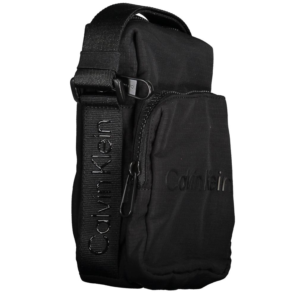 Calvin Klein Nero Nylon Men Shoulder Bag