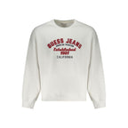 Guess Jeans White Cotton Men's Sweatshirt