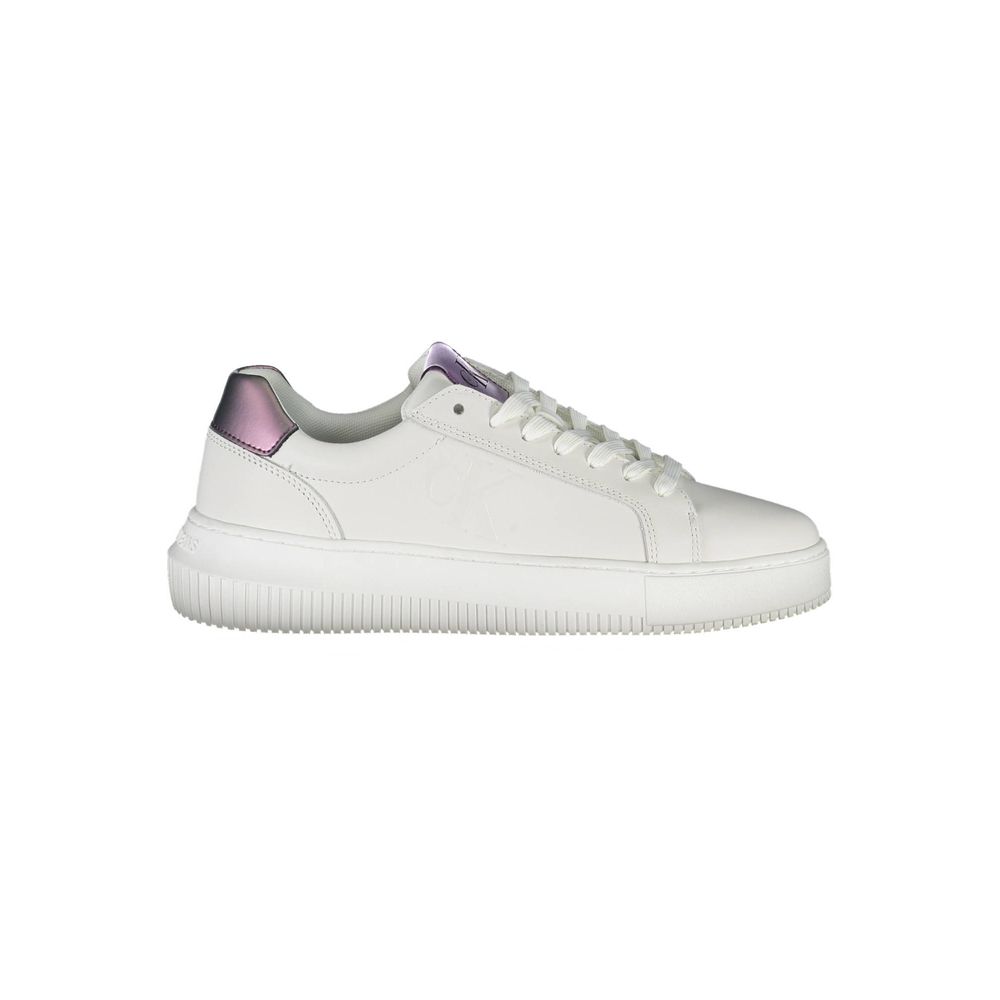Calvin Klein Bianco skinnsko til dame