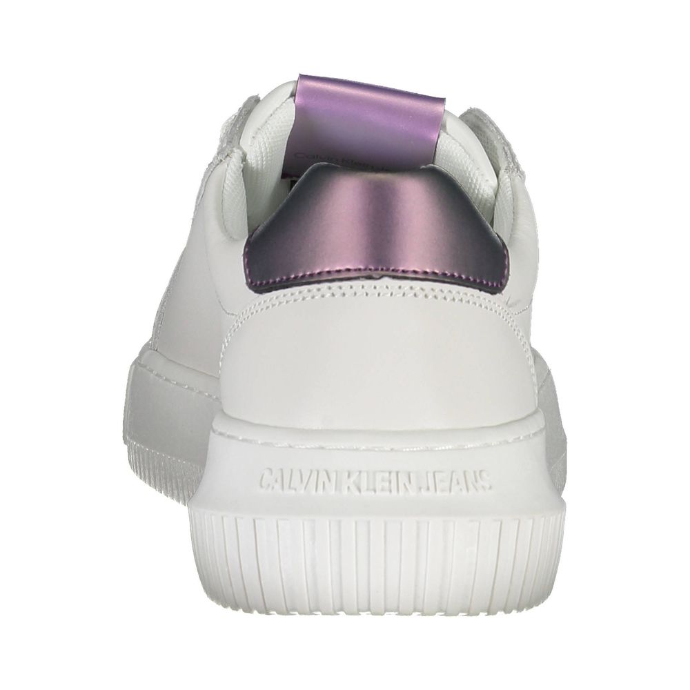Calvin Klein Bianco skinnsko til dame