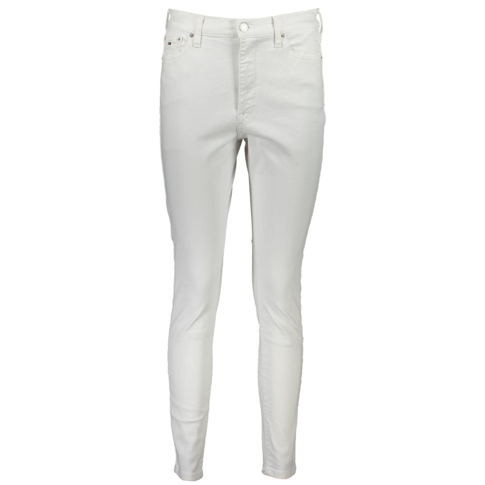 Tommy Hilfiger Bianco Cotton Damejeans