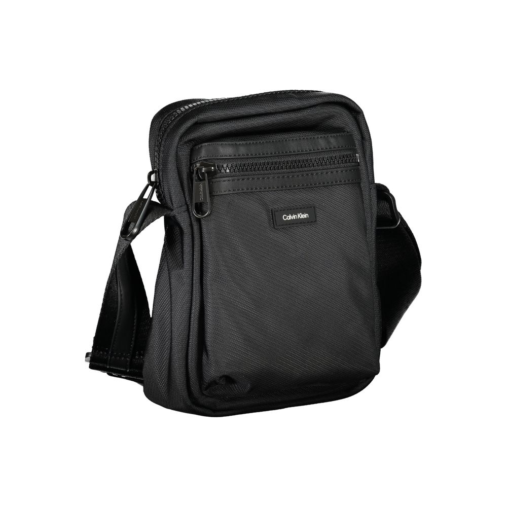 Calvin Klein Nero Polyester Herre Skulderveske