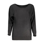 Guess Jeans Svart Viscose Damegenser