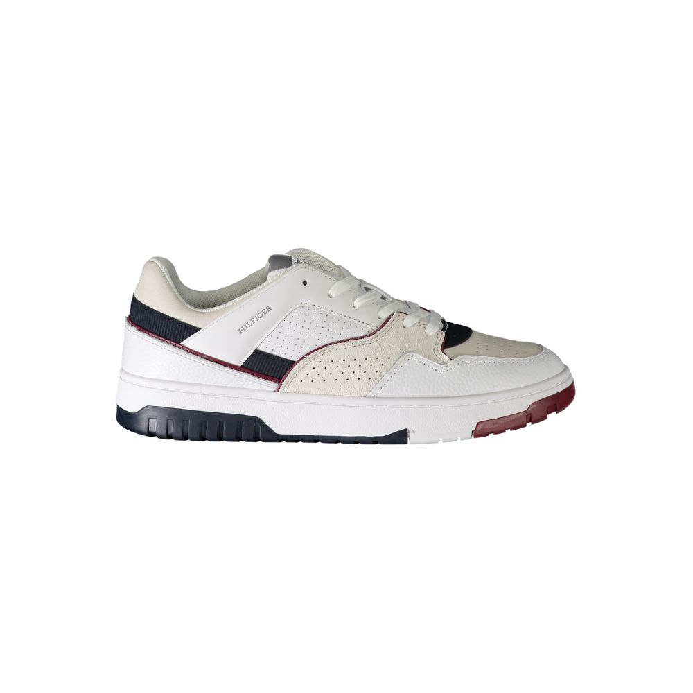 Tommy Hilfiger Bianco Polyuretan Herresneaker