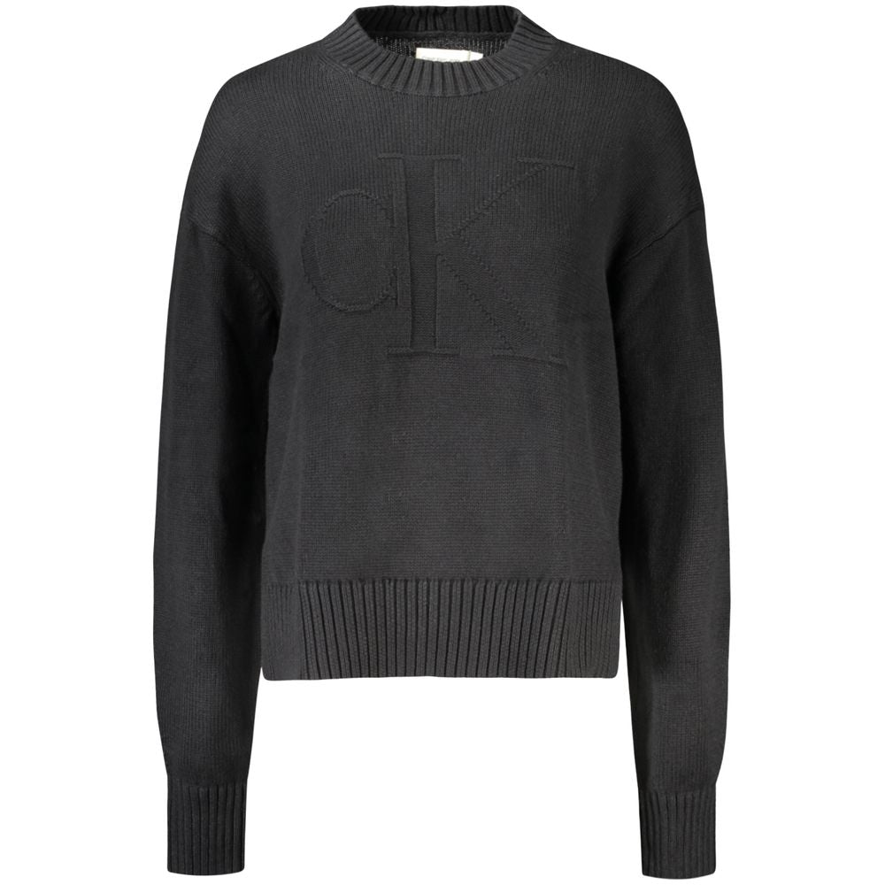 Calvin Klein svart bomullsgenser til dame