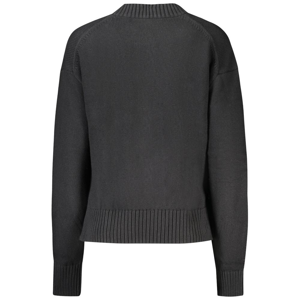 Calvin Klein svart bomullsgenser til dame