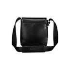 Calvin Klein svart polyester herre skulderveske