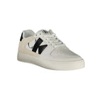 Calvin Klein Bianco Polyurethane Menn Sneaker