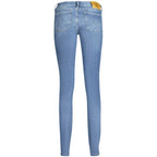 Calvin Klein Blu Cotton Damejeans