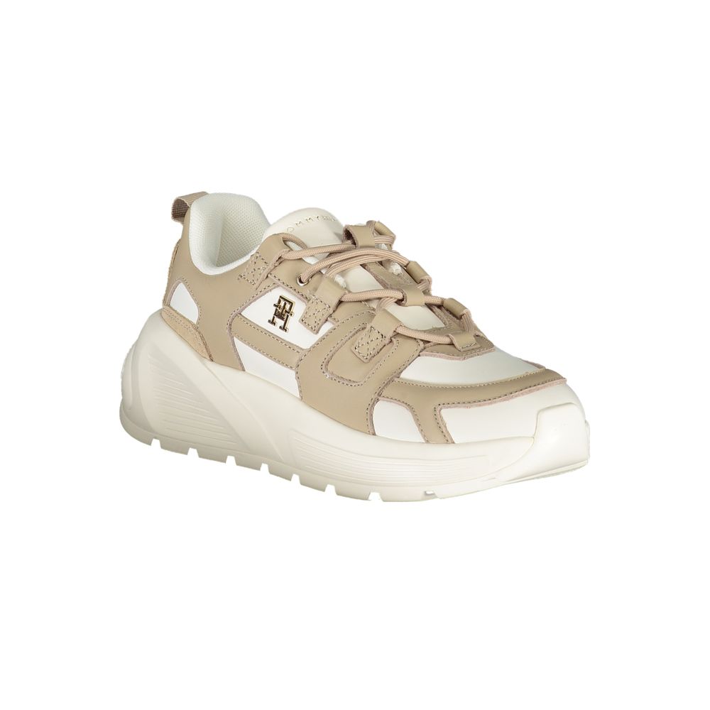 Tommy Hilfiger Bianco Polyuretan Dame Sneaker