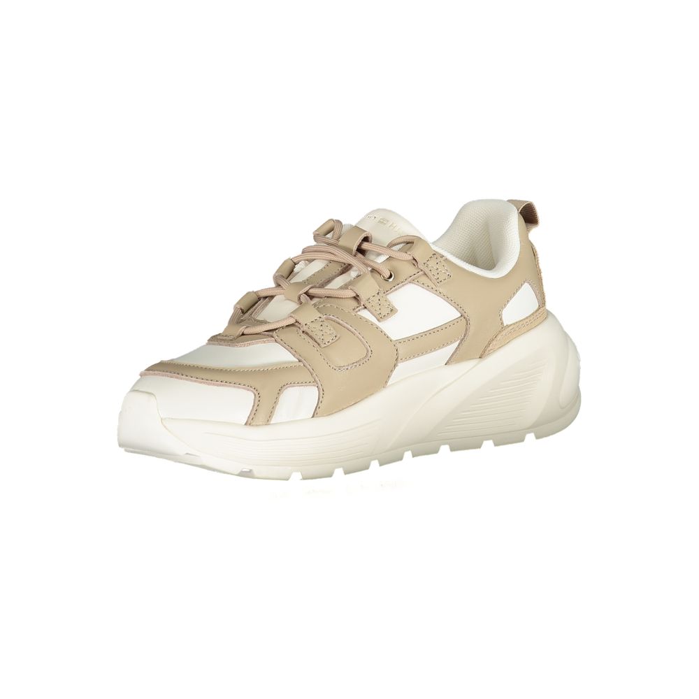 Tommy Hilfiger Bianco Polyuretan Dame Sneaker