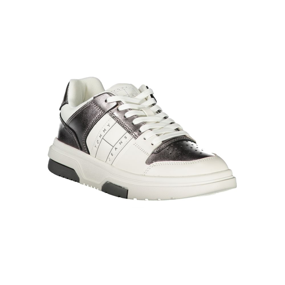 Tommy Hilfiger Bianco Polyuretan Dame Sneaker